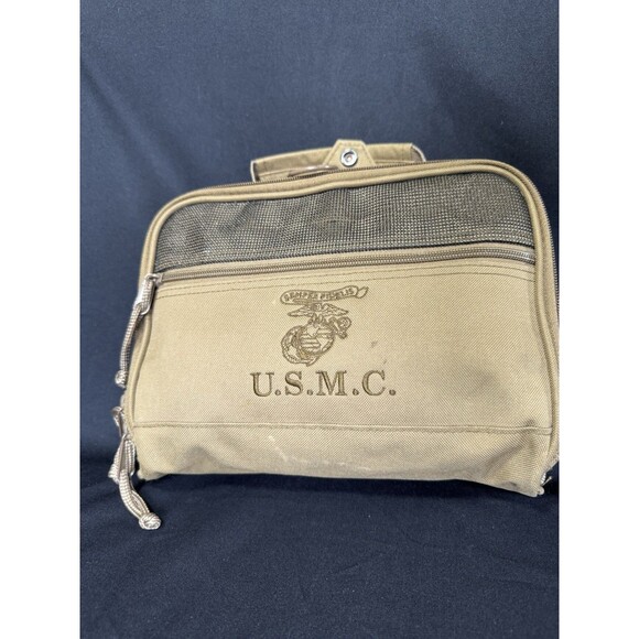 US Marines Military U.S.M.C. Travel Bag/Hygiene Bag With Insert Sandpiper of Cal - Picture 2 of 9